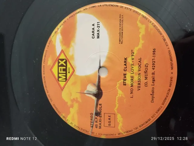 VINILO STEVE CLARK (EURO DISCO)