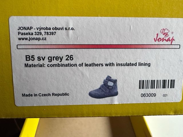 Botas Nieve Barefoot JONAP B5 T26