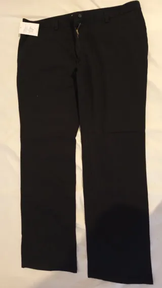 Pantalón negro hombre