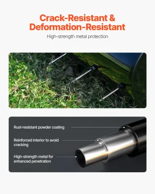 Arieggiatore per Prato Rotante Manuale da 457,2 mm