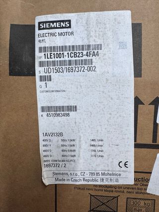 Motor Eléctrico Siemens 1Le1001