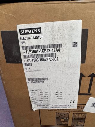 Motor Eléctrico Siemens 1Le1001