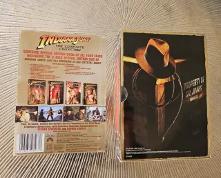 Pack 4 Películas DVD Indiana Jones en Inglés