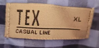 Camisa Cuadros Azul y Gris Talla L