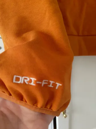 Sudadera Nike Dry Fit Naranja Talla M