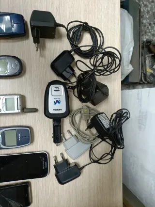 Colección de teléfonos móviles