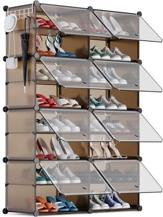 Scarpiera YIHATA 2x8 livelli 32 paia HE043