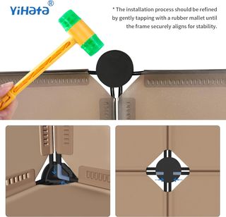 Scarpiera YIHATA 2x8 livelli 32 paia HE043