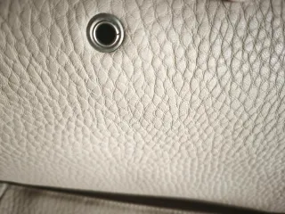 Bolso vintage beige mujer