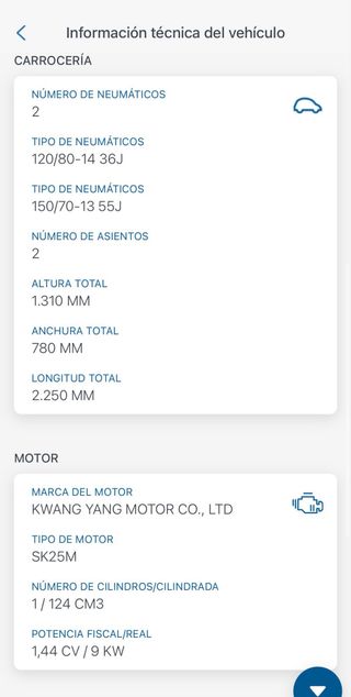 Kymco Superdink 125cc