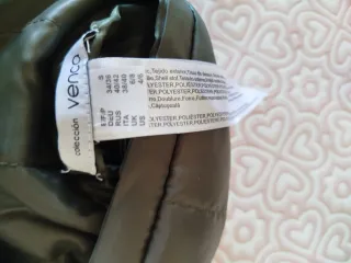 Cazadora reversible verde y floral