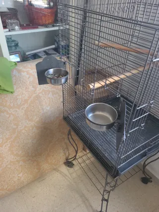 Jaulón para loros grande