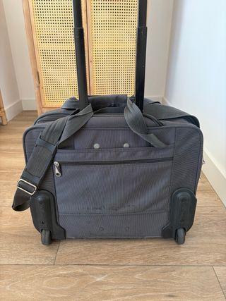 Maleta de viaje con ruedas Astellas gris