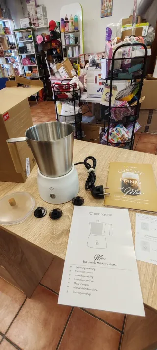 Espumador y calentador leche eléctrico 600w