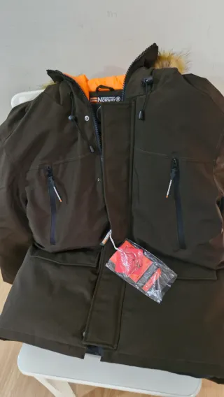 Parka Norway Arnold Hombre Talla L verde