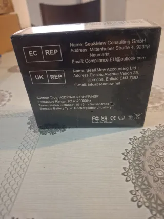 Auriculares True Wireless Stereo