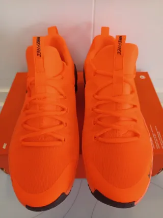 Nike Free Metcon 6 T40'5 45 Naranja/Negro
