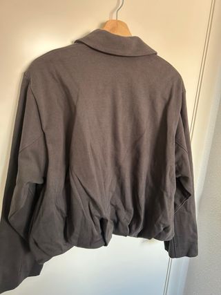 Bomber felpa carbon M Zara