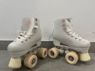Patines Oxelo 4 Ruedas Blancos