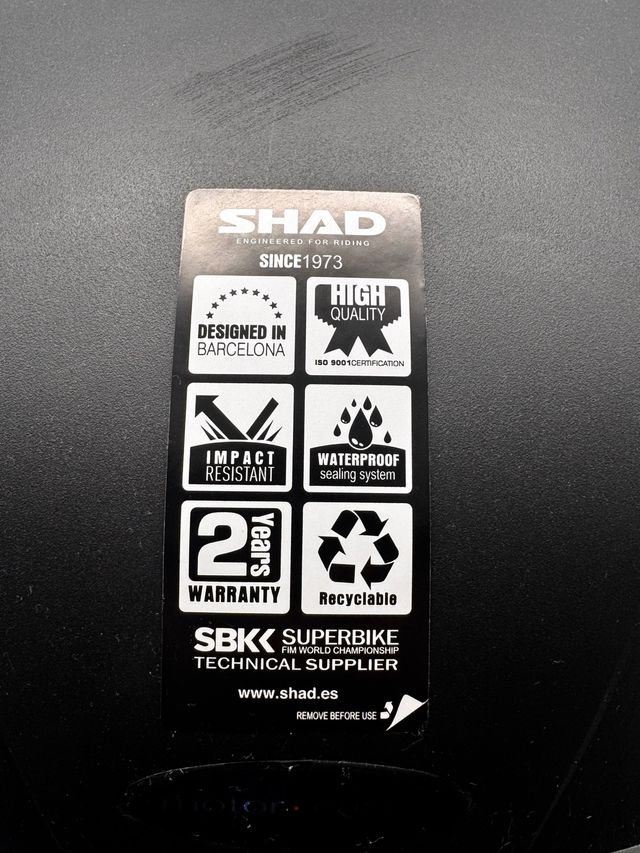 Baúl Shad SH29 Negro - miniatura 3