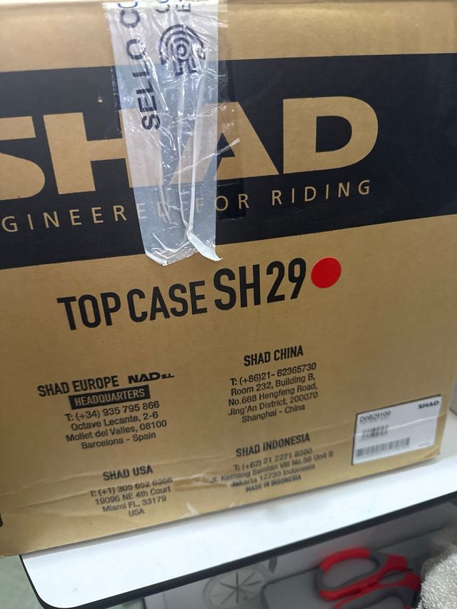 Baúl Shad SH29 Negro - miniatura 10