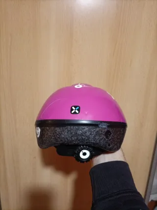Casco Bici Infantil Btwin Rosa T:47-53