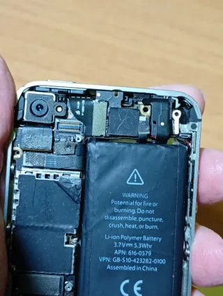 SMARTPHONE APPLE IPHONE 4S DANNEGGIATO