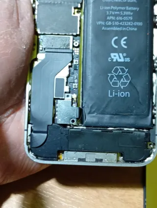 SMARTPHONE APPLE IPHONE 4S DANNEGGIATO