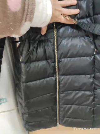 Plumífero Tintoretto Negro Cinturón