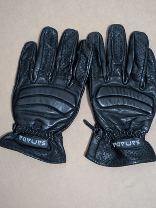 Guantes de Cuero Moto Talla P/M