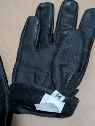 Guantes de Cuero Moto Talla P/M