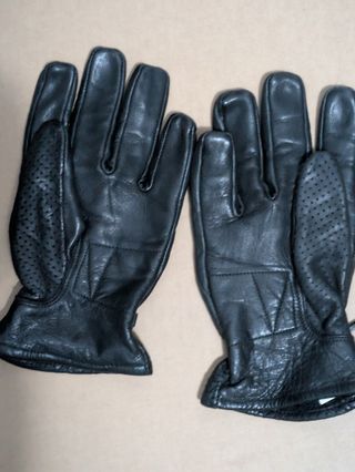 Guantes de Cuero Moto Talla P/M