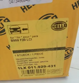 Faro principal para BMW 1 F20 izquierda