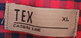 Camisa Cuadros Rojo y Azul Talla XL