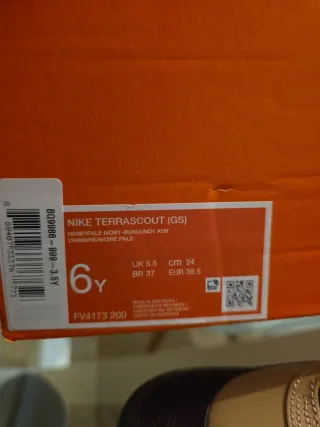 Nike Terrascout Botas Marrones y Azules