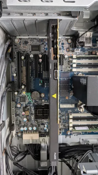 HP Z440 Workstation Quadro P4000 32GB RAM