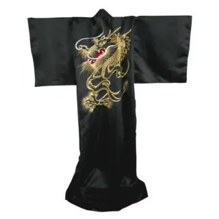 Kimono Fuji Mae Dragón Bordado