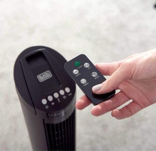 Ventilador de Torre Negro