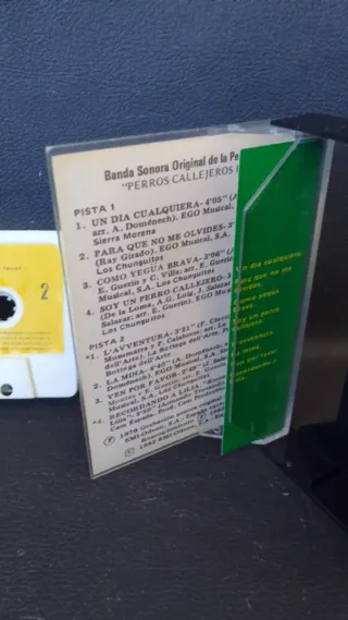 🇪🇦Banda Sonora Perros Callejeros II Cassette