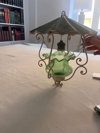 Lámpara Farol Muy Antiguo