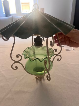 Lámpara Farol Muy Antiguo