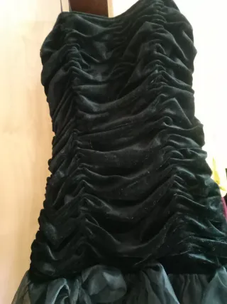 Vestido fiesta negro corto