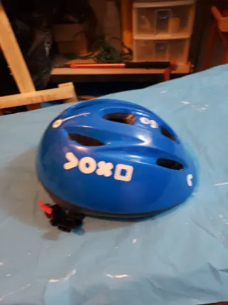 Casco Bicicleta Infantil Azul