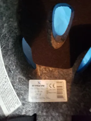 Casco Bicicleta Infantil Azul