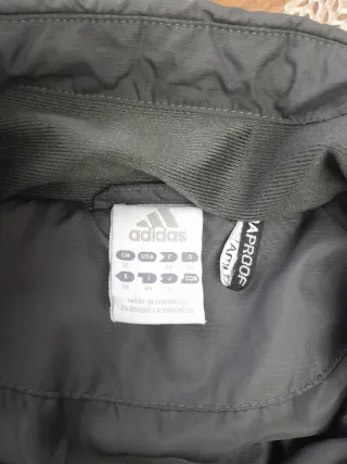 Chaqueta Adidas gris talla M mujer