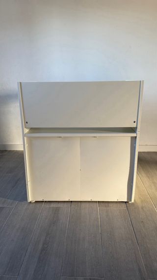 Cambiador Bebé Ikea Blanco y Madera