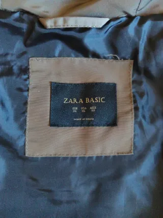 Chaqueta de plumas mujer marrón