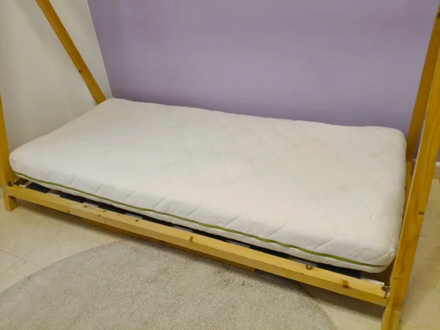 Cama tipi infantil madera 160x70