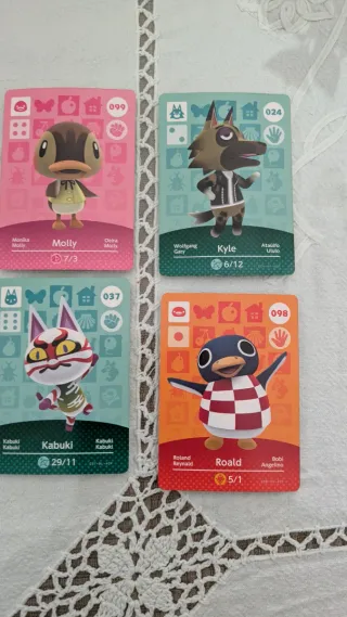 Tarjetas Amiibo Animal Crossing Nintendo