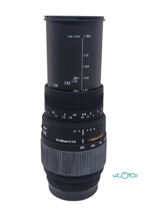 Objetivo Sigma 70-300mm 1:4-5.6 SONY